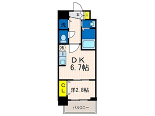 セレニテ神戸元町の物件間取画像